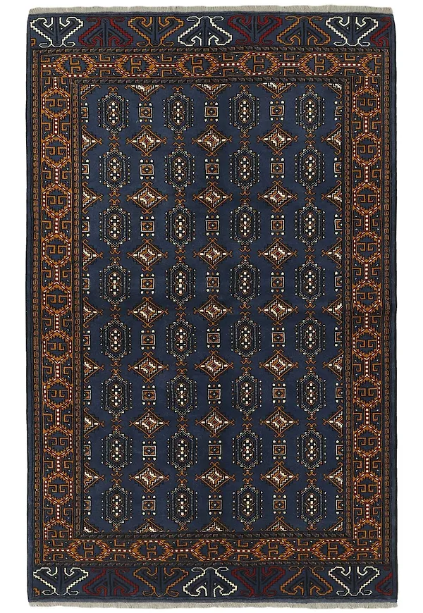 Svart Rezas-matta i fantastiskt fin modell.