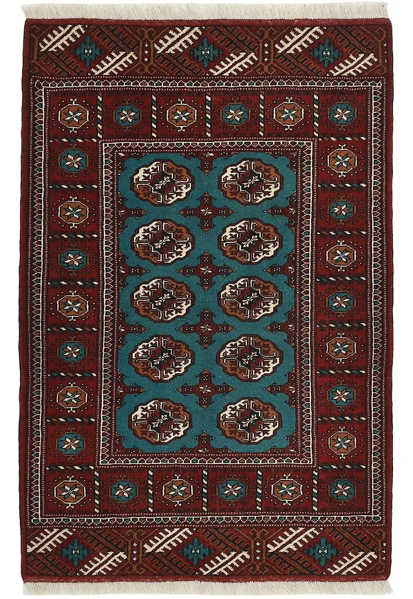 Vacker svart ullmatta 2026 från Rezas.