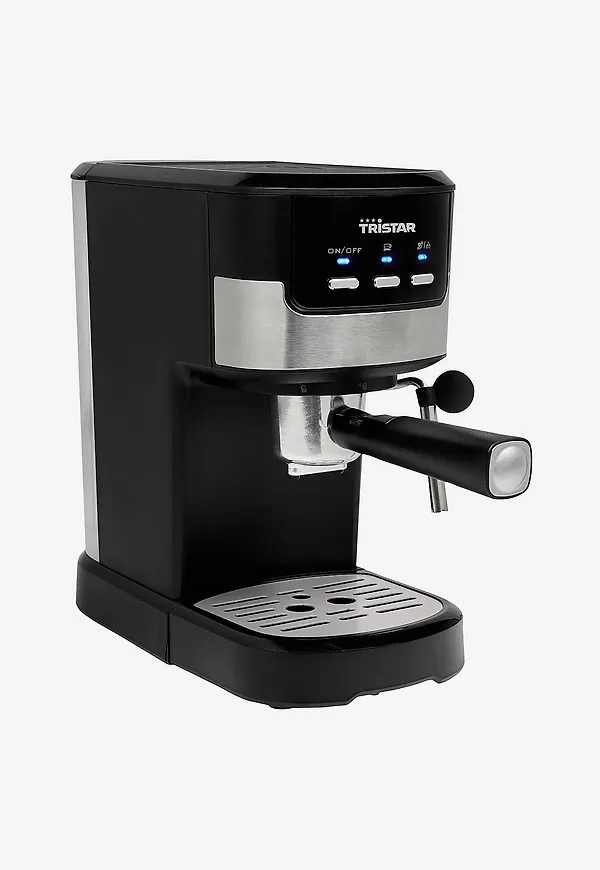 Vacker espressomaskin 2026 från Tristar.