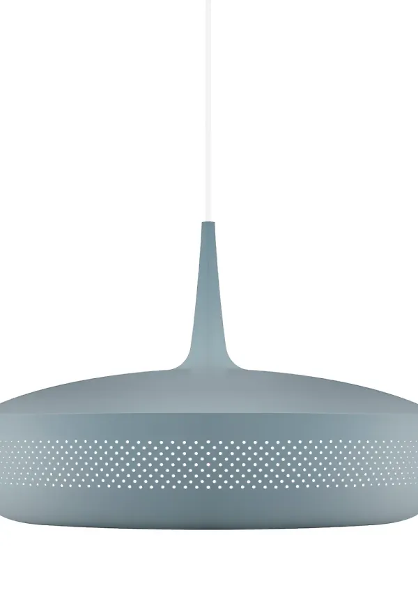 Blå UMAGE-taklampa i trendig modell.