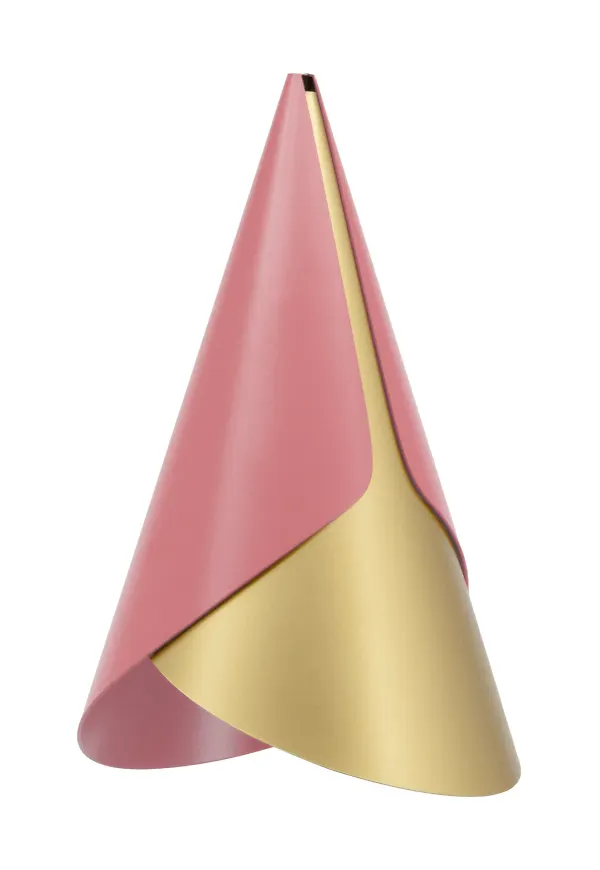 Jättefin lampskärm i rosa från UMAGE.
