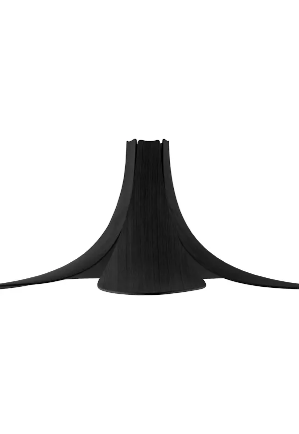 Riktigt fin umage lampa i svart färg gjord i ek.