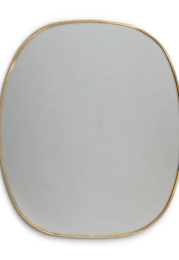 Modern spegel i guldfärgat från URBAN NATURE CULTURE.