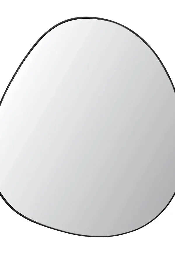 Moderiktig spegel i svart från URBAN NATURE CULTURE.