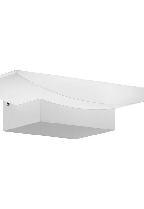 Vacker vägglampa i vitt från Eglo.