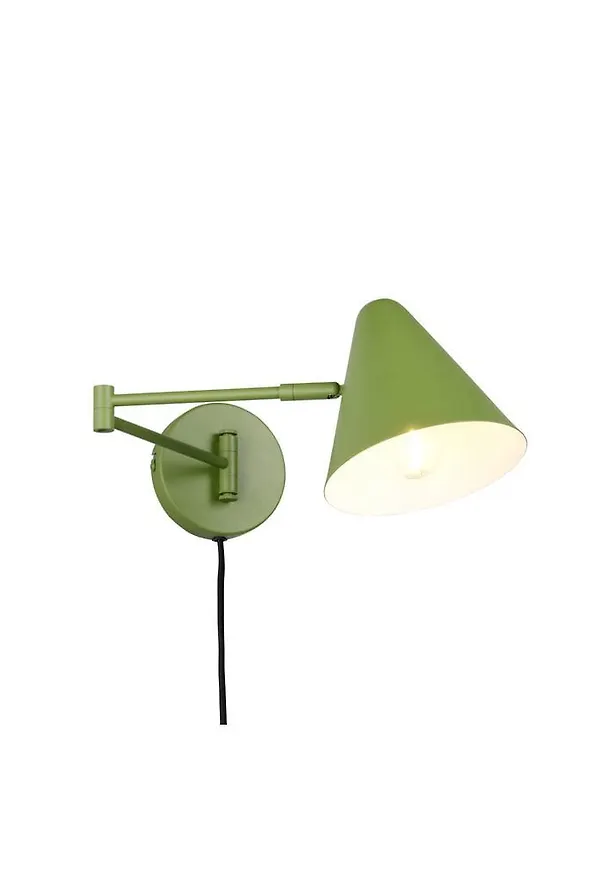Grön Trio Lighting-sänglampa i modern modell.