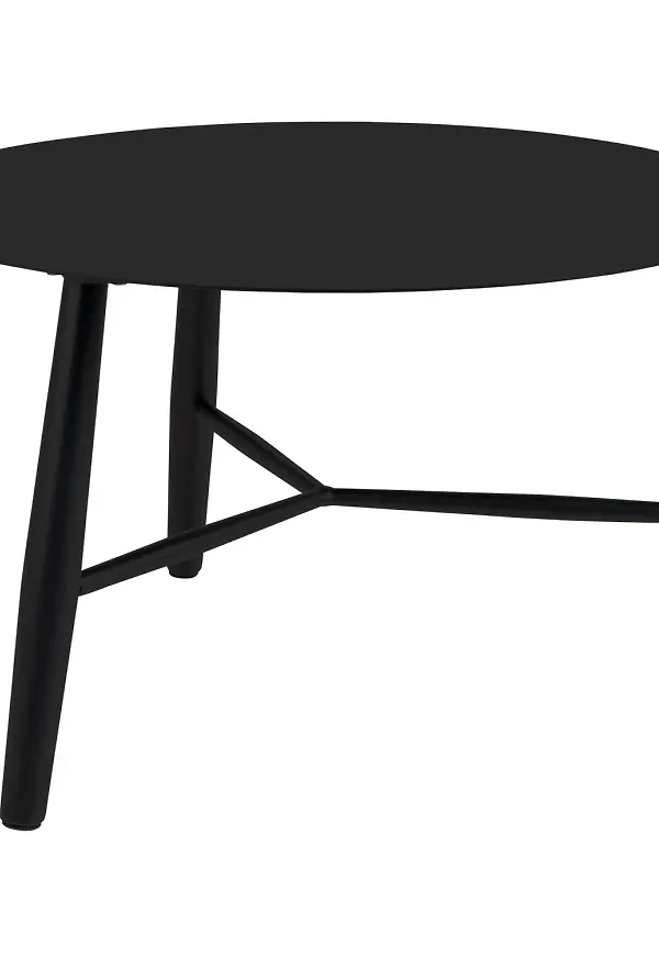 Mysig svart sidobord 2025 från Brafab.