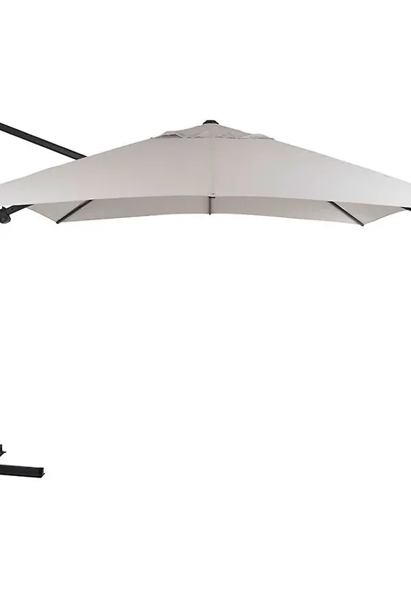 Snygg brafab utemöbel i grå färg gjord i aluminium.