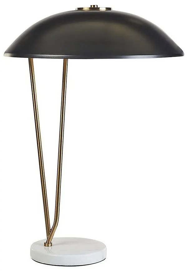 Ikonisk bordslampa i flerfärgad färg gjord i järn.