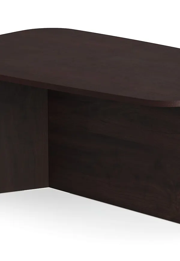 Brun Bark-ekmatbord i komfortabel modell.