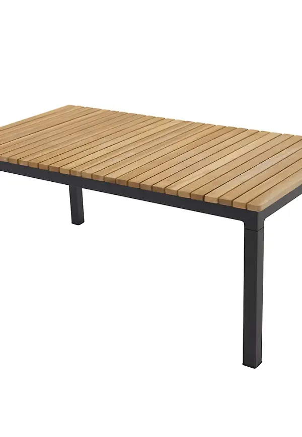 Riktigt fin teaksoffbord 2025 från Venture Design.