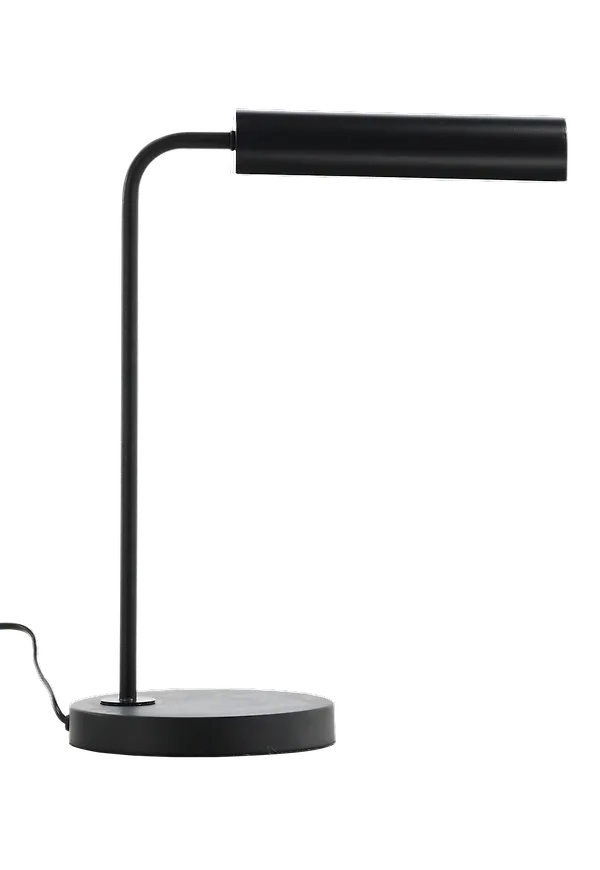 Exklusiv svart bordslampa 2025 från Venture Home.