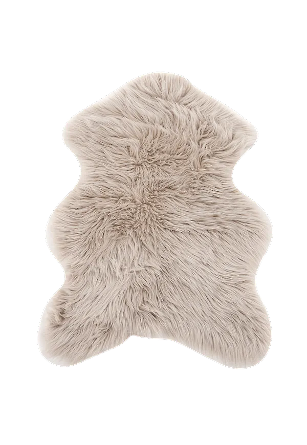 Modern matta i fårskinn från Venture Home.