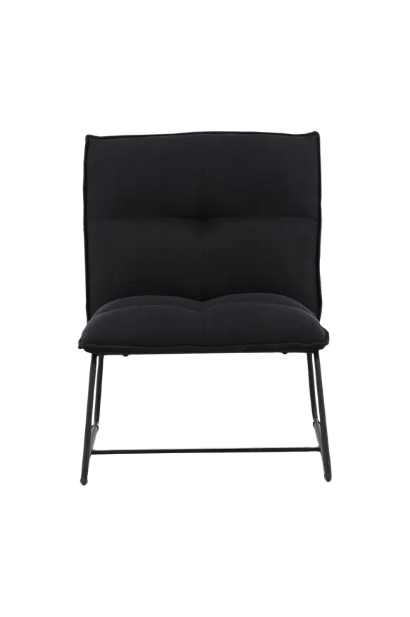 Jättefin svart fåtölj 2025 från Venture Home.