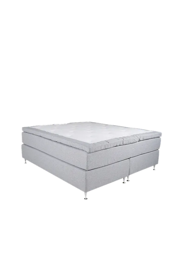 Otroligt fin kontinentalsäng i aluminium från Venture Home.