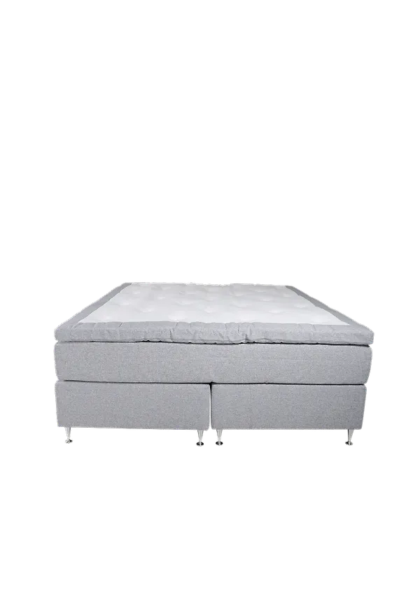 Moderiktig kontinentalsäng i aluminium från Venture Home.