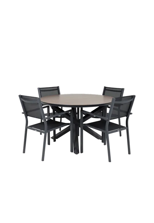 Jättefin bord i aluminium från Venture Home.