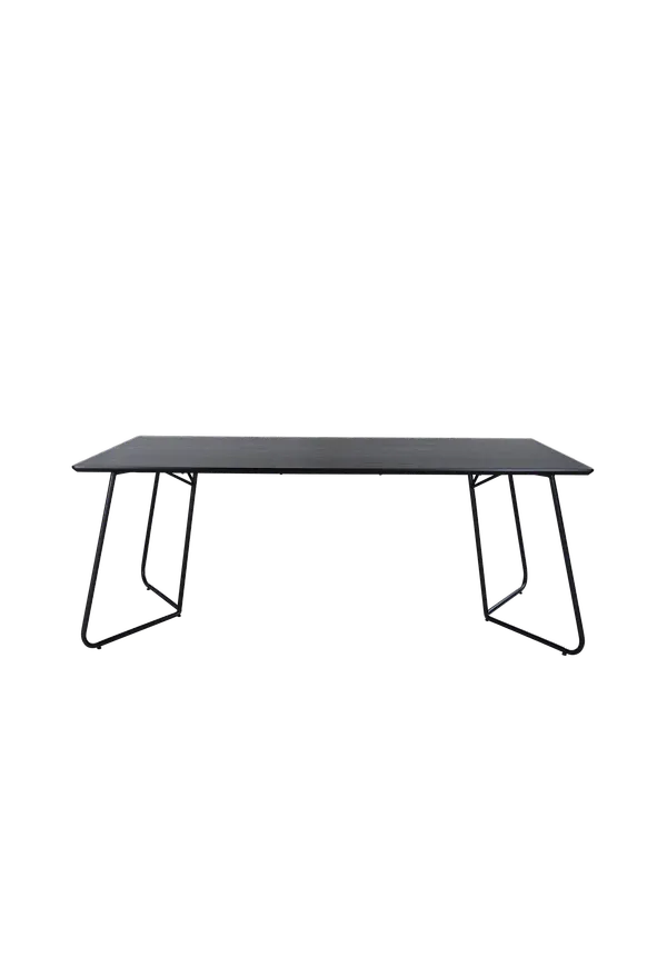 Svart matbord som passar perfekt till sommaren 2025!