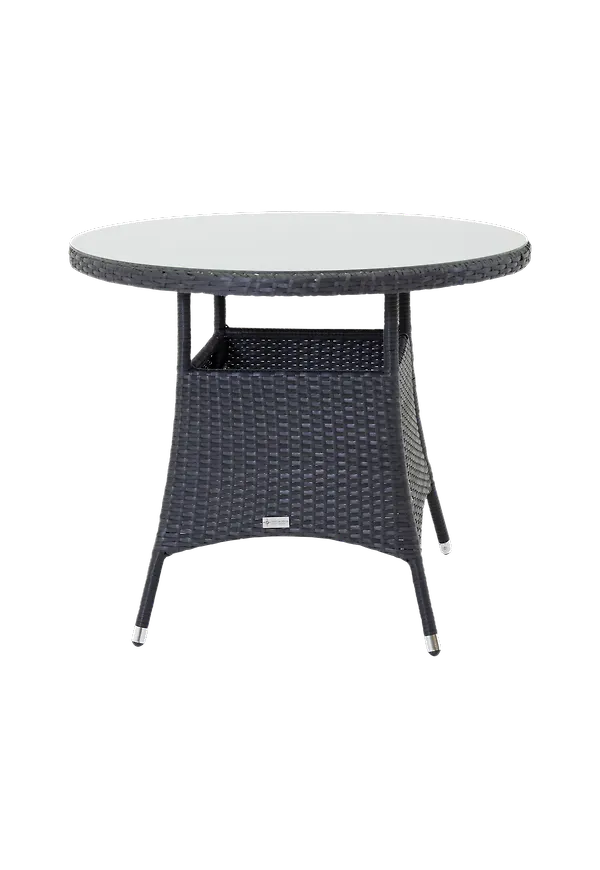 Snygg matbord i svart från Venture Home.