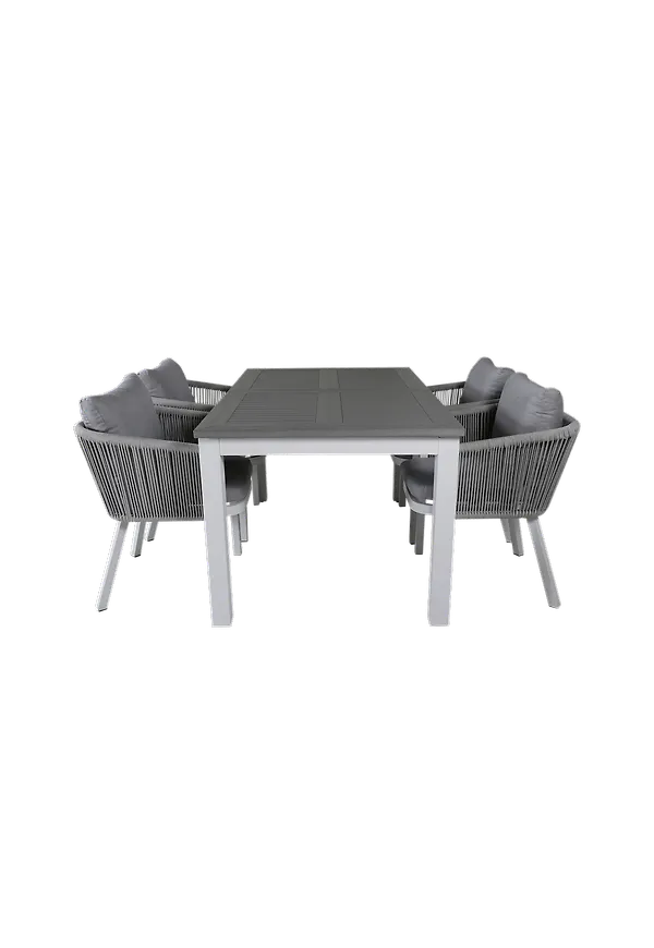 Otroligt snygg stol i aluminium från Venture Home.