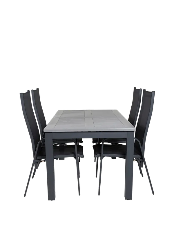 Superfin matbord i aluminium från Venture Home.