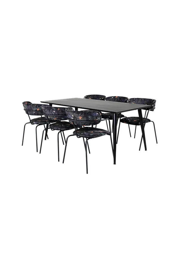 Svart Venture Home-bord i stilriktig modell.