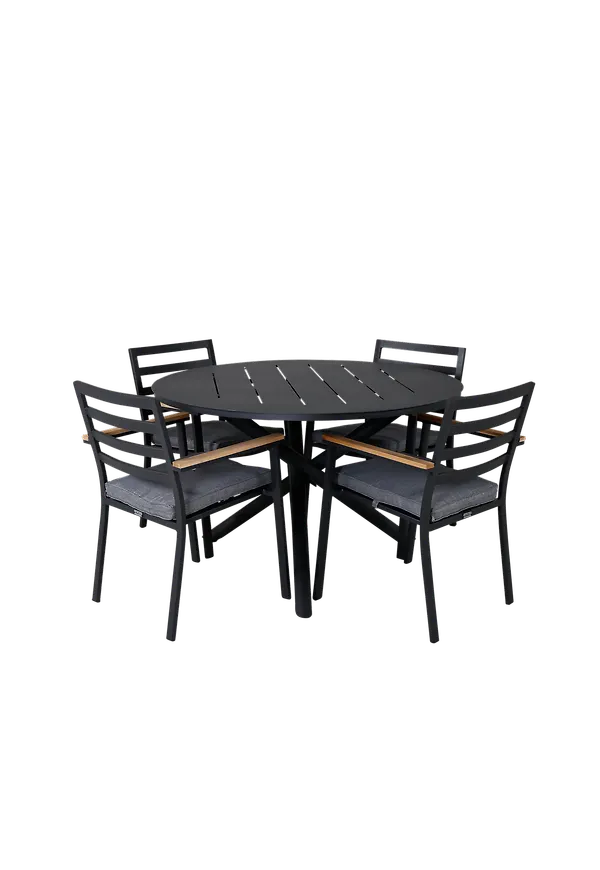 Superfin aluminiummatstol 2025 från Venture Home.