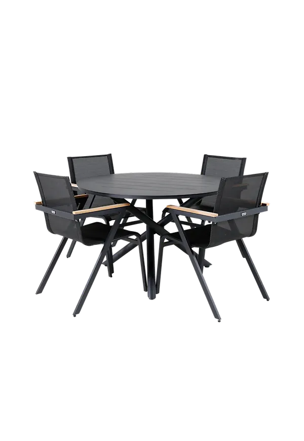 Modern teakstol 2025 från Venture Home.