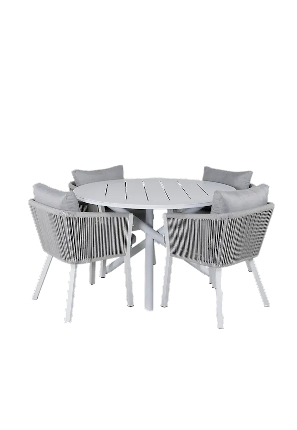 Fin stol i aluminium från Venture Home.