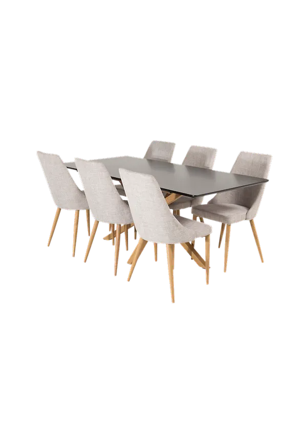 Smickrande Stol som passar bra vid många olika tillfällen.