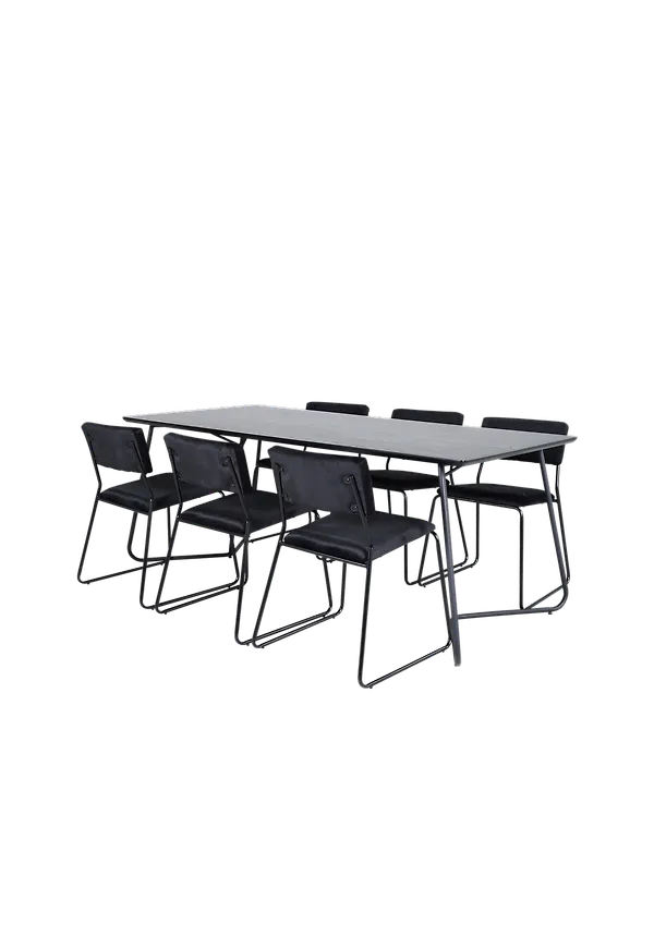 Supersnygg bord i järn från Venture Home.