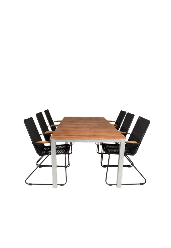 Stilren bord i aluminium från Venture Home.