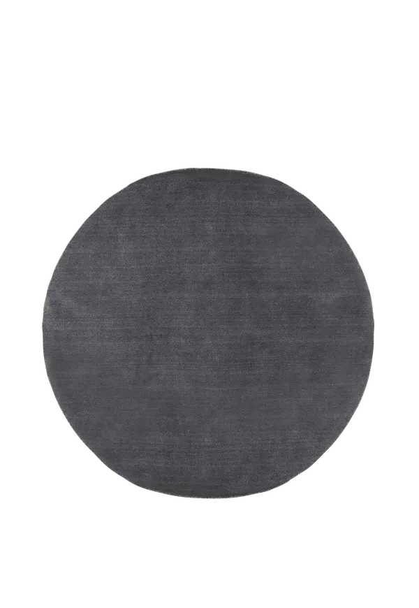 Mörkgrå Venture Home-ullmatta i stilriktig modell.