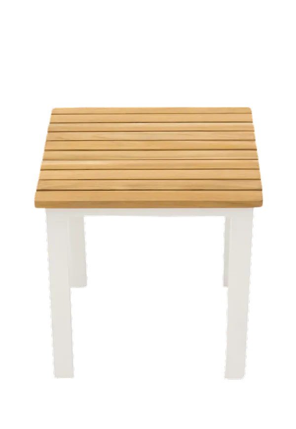 Otroligt fin balkongmöbel i teak från Venture Home.