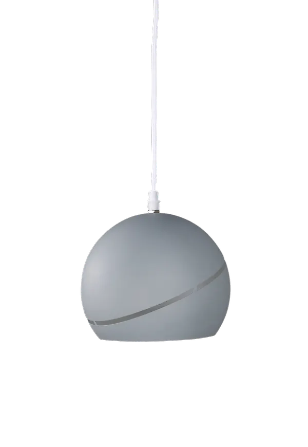 Grå Venture Home-taklampa i stilriktig modell.