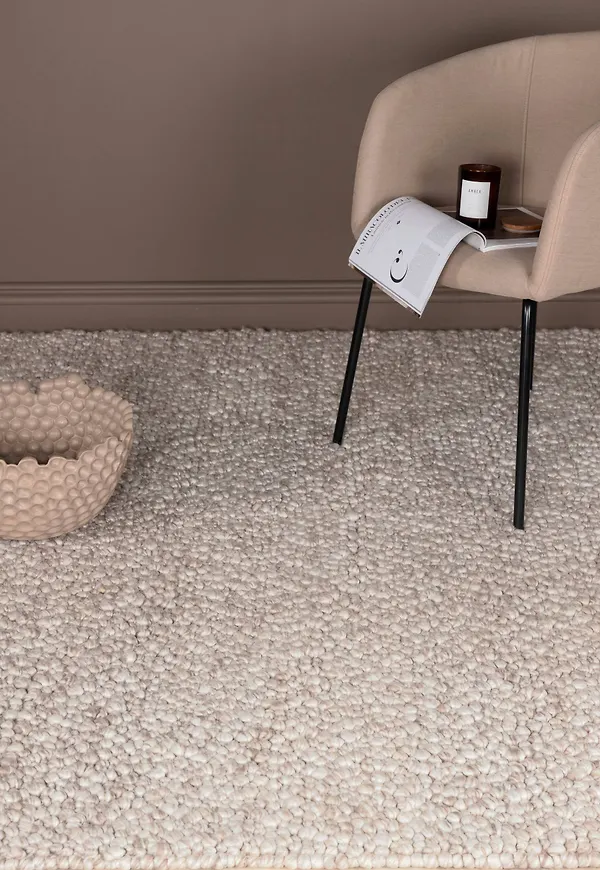 Beige Venture Home-halkskyddsmatta i superfin modell.