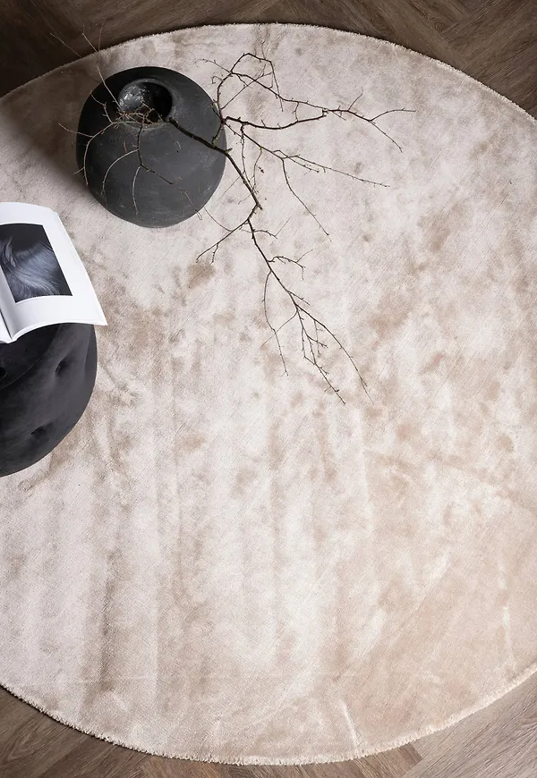 Beige Venture Home-matta i komfortabel modell.