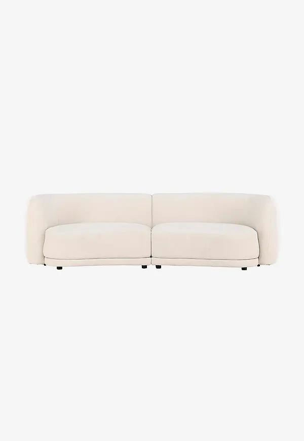 Beige Venture Home-soffa i modern modell.