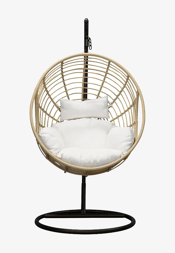 Svart Venture Home-hängstol i riktigt fin modell.