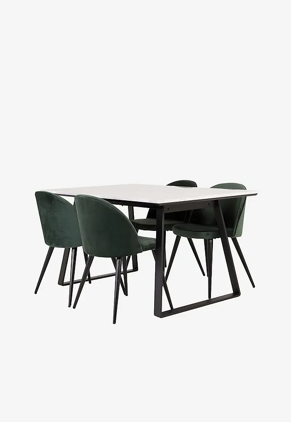 Snygg matstol i vitt från Venture Home.