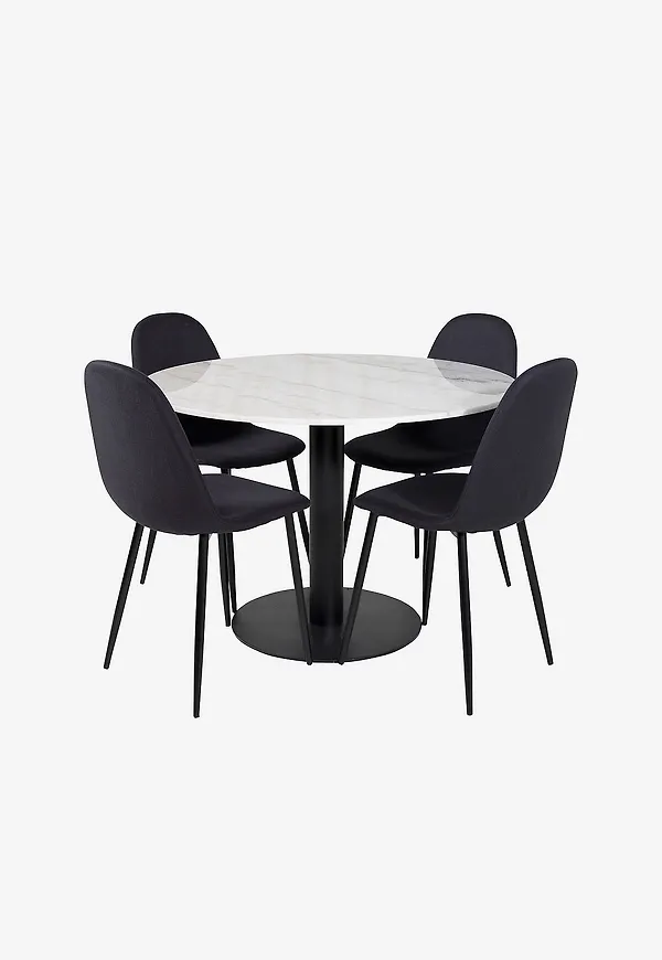 Snygg vit matstol 2025 från Venture Home.