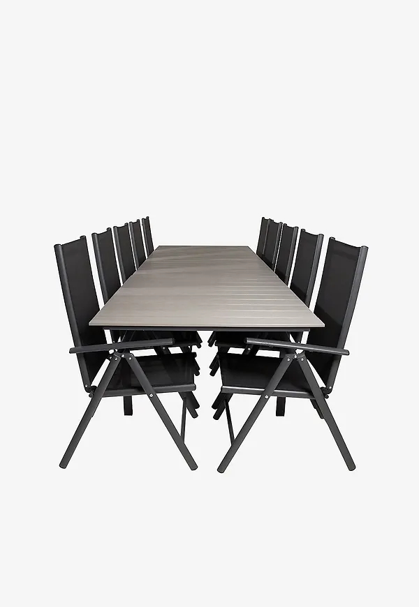 Komfortabel matstol i svart från Venture Home.