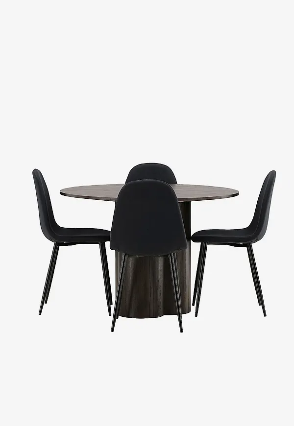 Skön matstol i brunt från Venture Home.