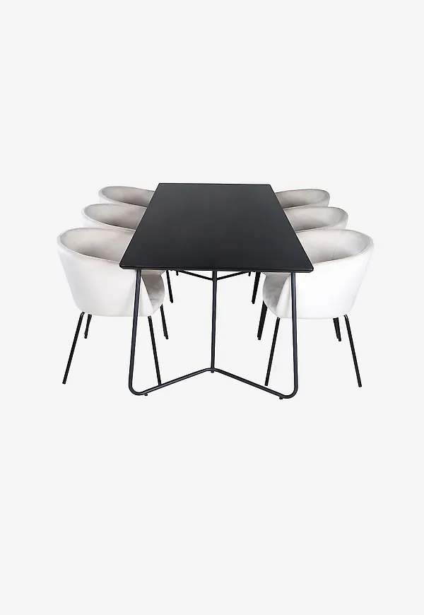 Cool venture home bord i svart färg gjord i järn.