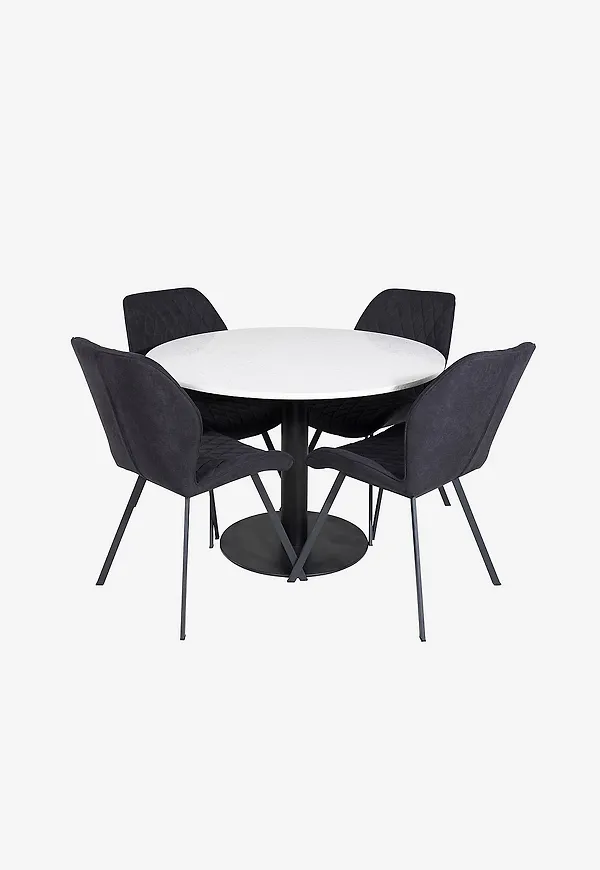 Fantastiskt fin matstol i vitt från Venture Home.