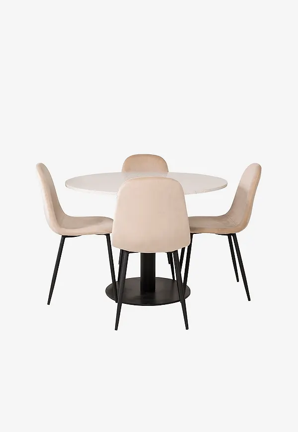 Komfortabel vit stol 2025 från Venture Home.