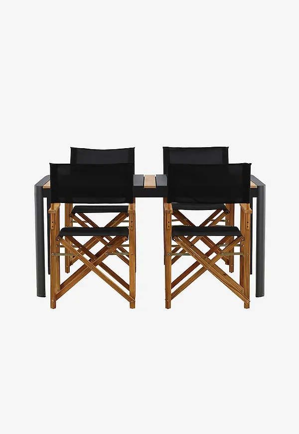 Svart aluminiumbord som passar perfekt till sommaren 2025!