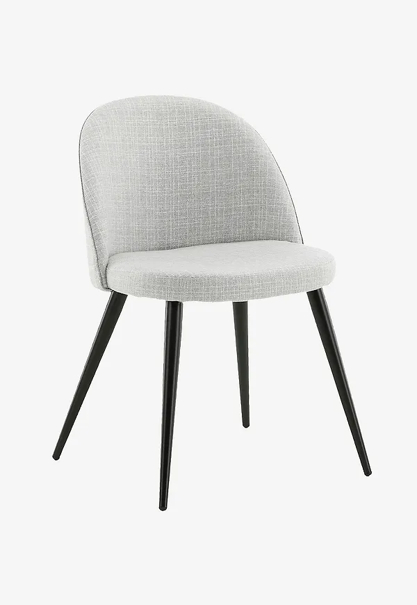 Grå Venture Home-matstol i riktigt trendig modell.