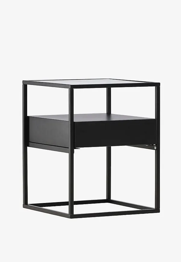 Svart Venture Home-småbord i exklusiv modell.