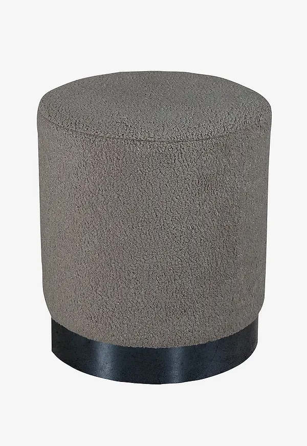 Supersnygg grå pall i järn från Venture Home.